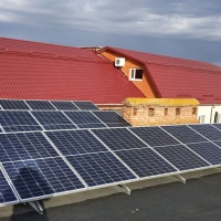 Однонаправлена алюмінієва баластна система Pront кріплень сонячних панелей для плоскої покрівлі