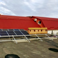 Однонаправлена алюмінієва баластна система Pront кріплень сонячних панелей для плоскої покрівлі