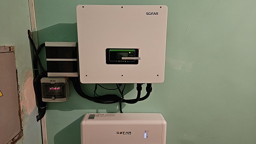 Інвертор гібридний Sofar HYD 15KTL-3PH (15 кВт, 3 фази, 2 MPPT)