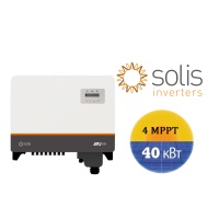 Інвертор мережевий SOLIS-40K-5G 40 кВт, 3 фази, 4 MPPT