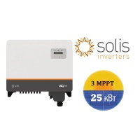 Інвертор мережевий SOLIS -25K-5G-DC 25 кВт, 3 фази, 3 MPPT