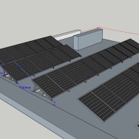 Однонаправлена алюмінієва баластна система Pront кріплень сонячних панелей для плоскої покрівлі