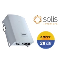 Інвертор мережевий SOLIS-20K-DC-4G 20 кВт, 3 фази, 2 MPPT