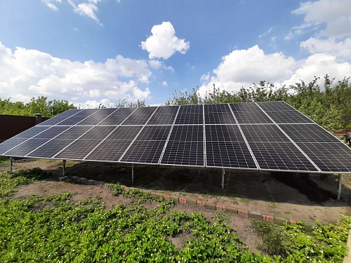 Дворядна оцинкована наземна конструкція Kripter Domino для сонячної станції