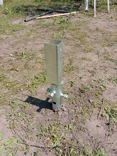 Дворядна оцинкована наземна конструкція Kripter Domino для сонячної станції